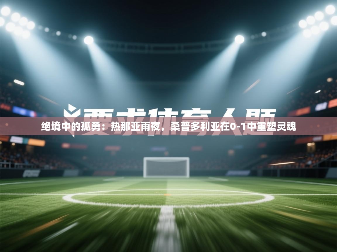 绝境中的孤勇：热那亚雨夜，桑普多利亚在0-1中重塑灵魂  第1张