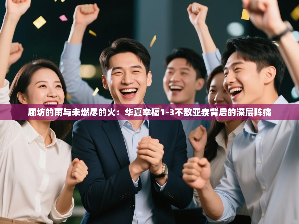 廊坊的雨与未燃尽的火:华夏幸福1-3不敌亚泰背后的深层阵痛 第1张